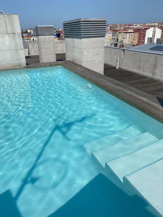 Apartmán Apartamento Con Piscina Vigo Exteriér fotografie